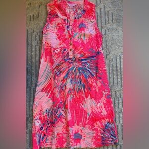 Lilly Pulitzer Pink and Blue Dress